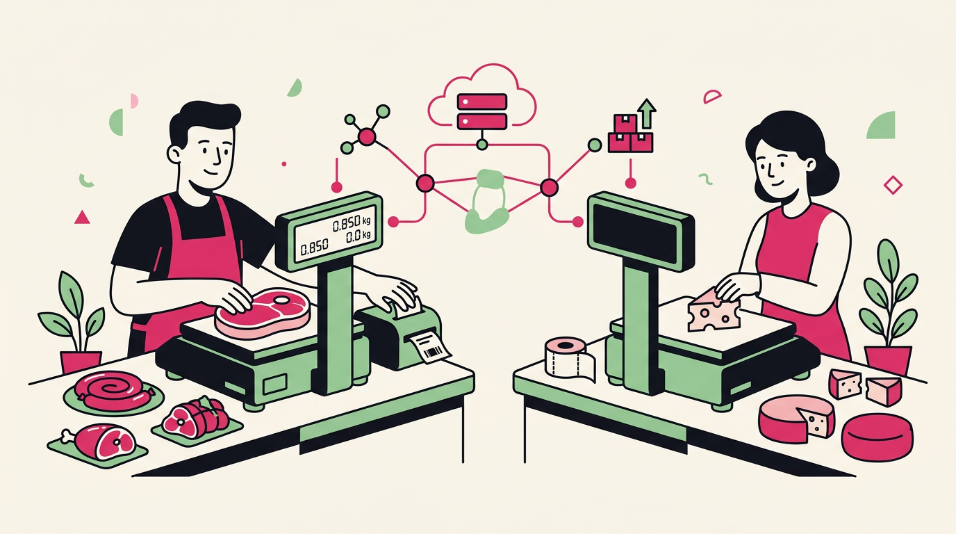 Balance connectée et vente au poids : les avantages pour boucherie et fromagerie
