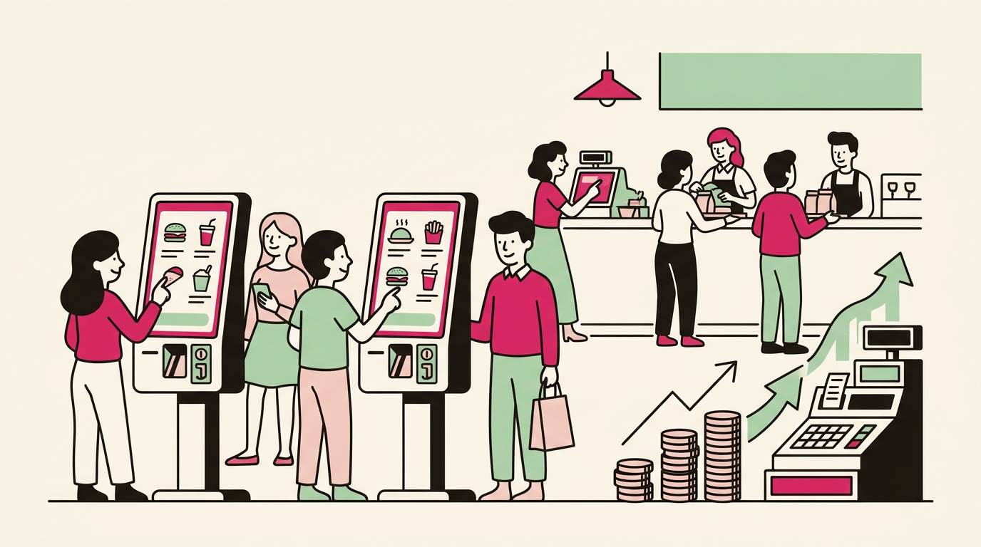 Borne de commande self-service : l'autonomie client au service de votre rentabilité