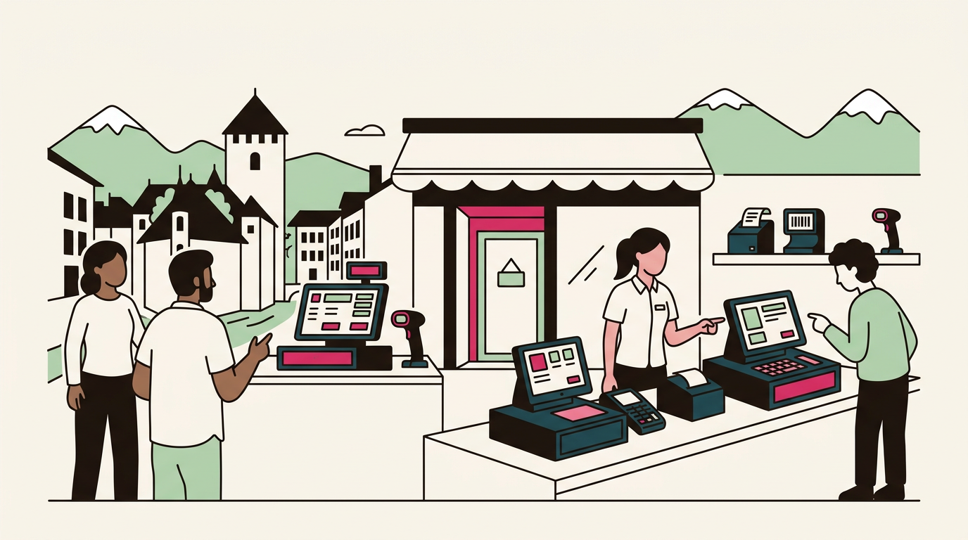 Illustration : Caisse enregistreuse Annecy : ouverture de notre nouvelle agence locale
