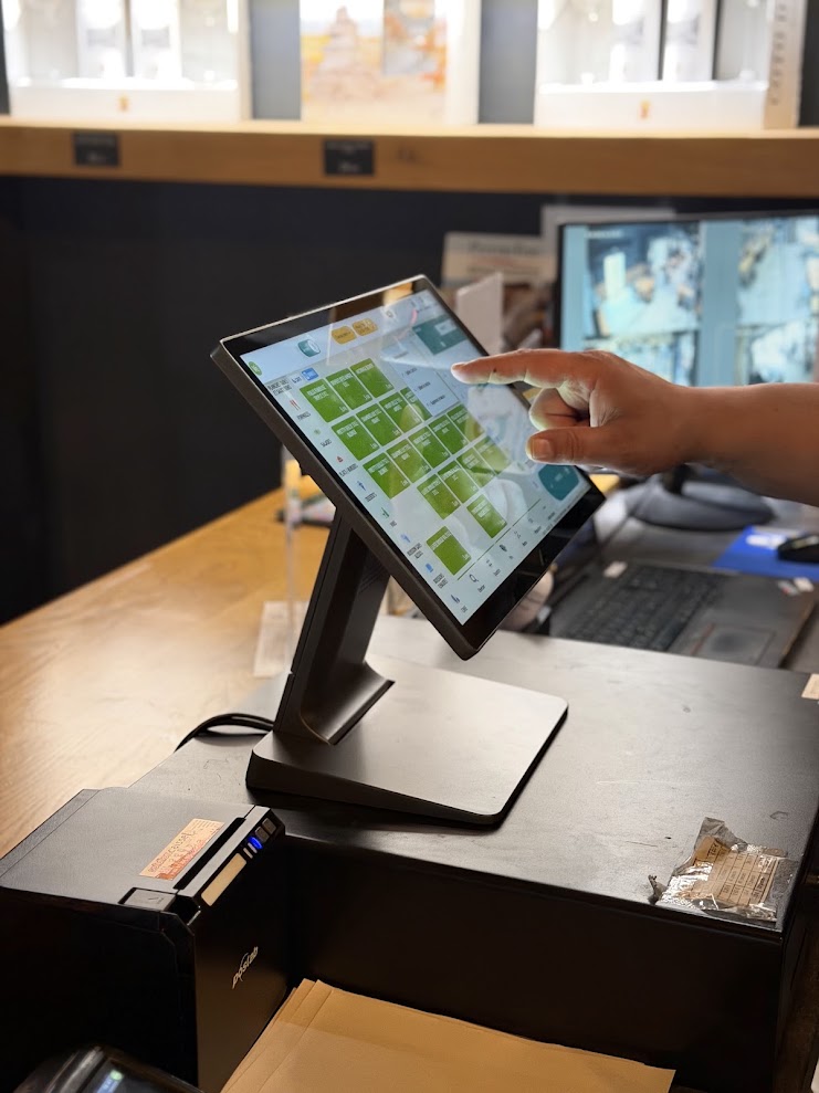 Écran du logiciel de caisse RESTOMAX pour la restauration
